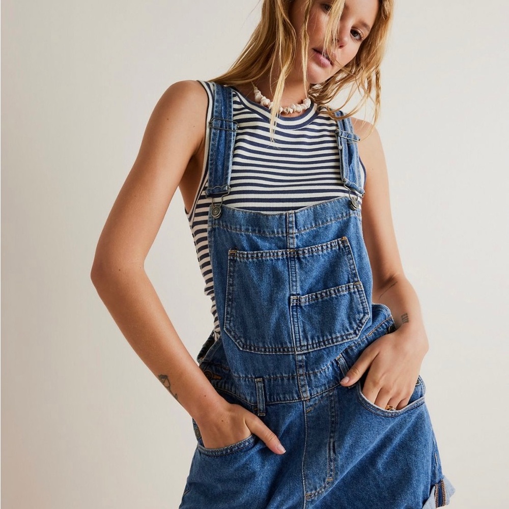 Free People Ziggy Shortalls
